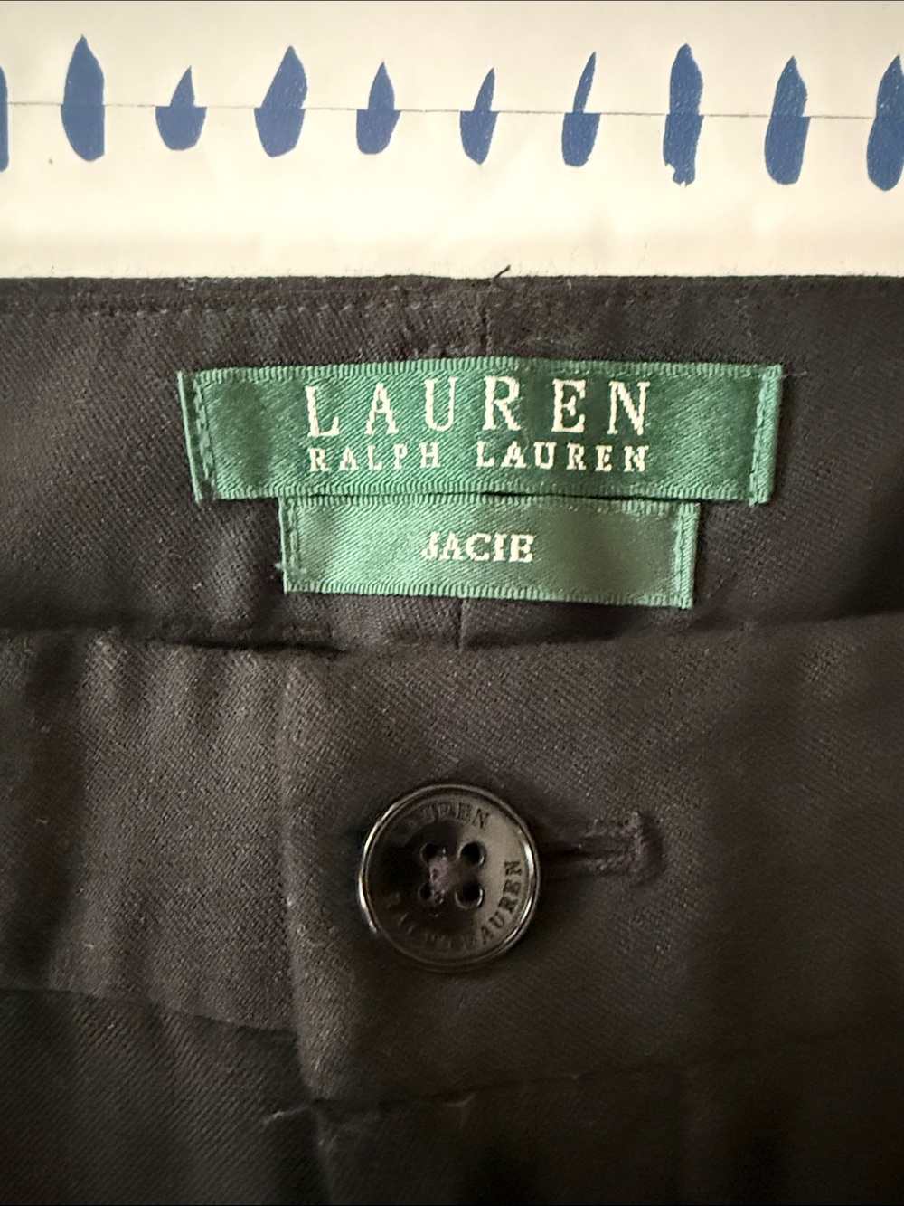 Lauren Ralph Lauren Jacie Wide-Leg Dress Pants in Black - Picture 3 of 5